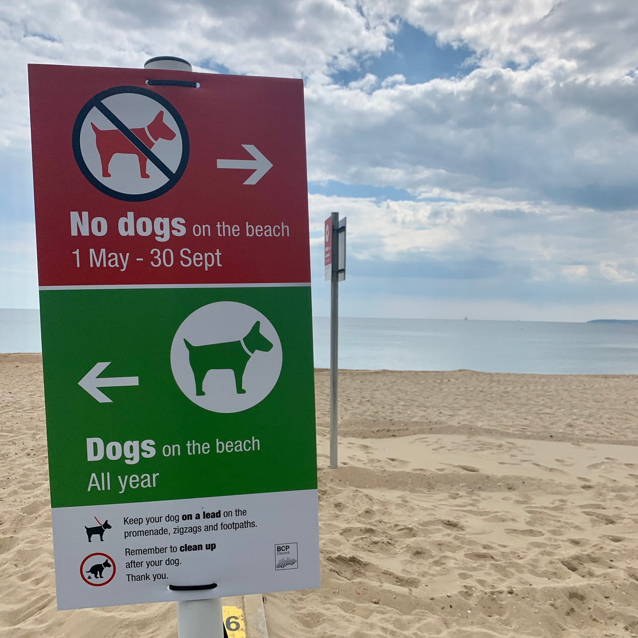 Bournemouth Beach Dogs Map Rules For Dogs On Bcp Beaches Changes Today | Bournemouth Echo