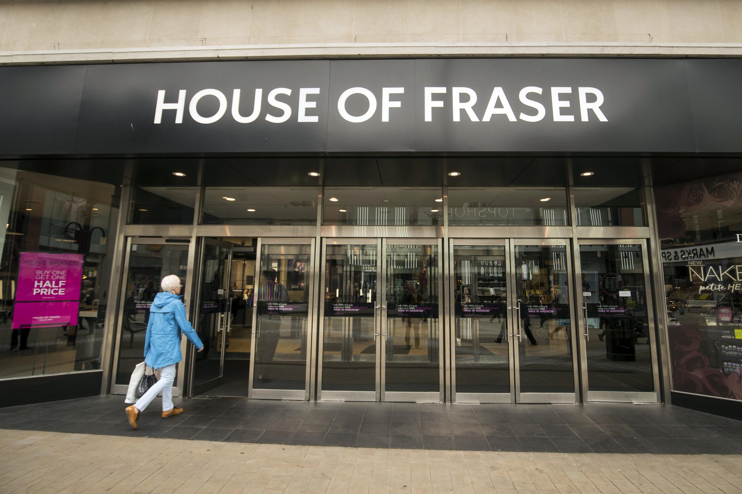 house of fraser boss